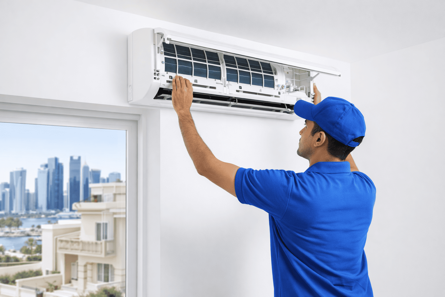 AC service Qatar
